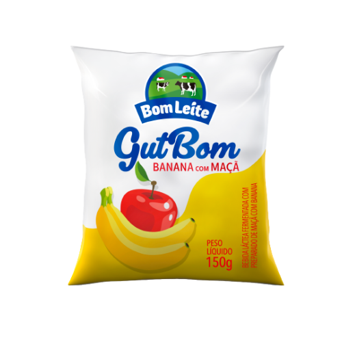 Banana com Maçã 150g GutBom