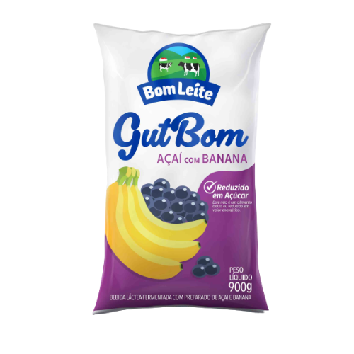 Bebida Láctea GutBom Açaí com Banana 900g