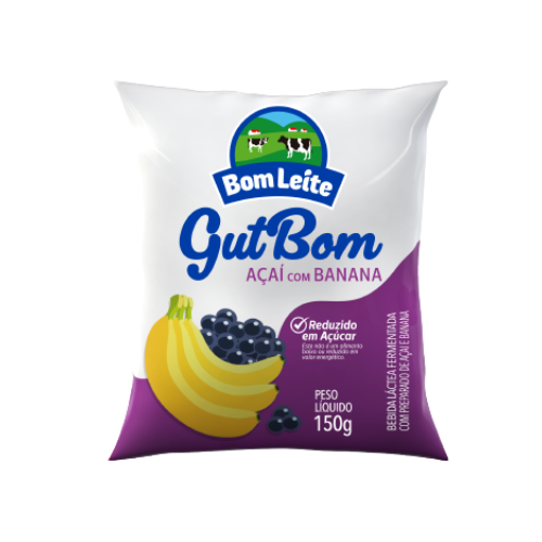 Açaí com Banana 150g GutBom