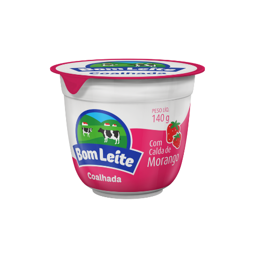 Coalhada Morango Tradicional 140g