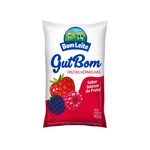 Bebida Láctea GutBom Frutas Vermelhas 900g